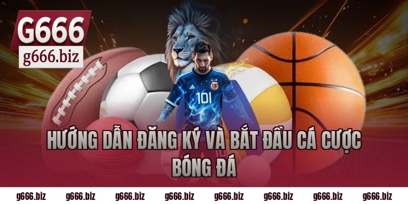 Hướng dẫn đăng ký và bắt đầu cá cược bóng đá