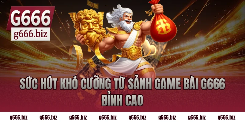 Sức Hút Khó Cưỡng Từ Sảnh Game Bài G666 Đỉnh Cao