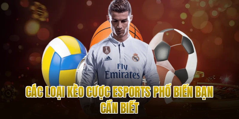 Các loại kèo cược Esports phổ biến bạn cần biết