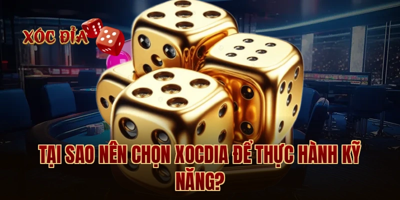Tại sao nên chọn Xocdia để thực hành kỹ năng?